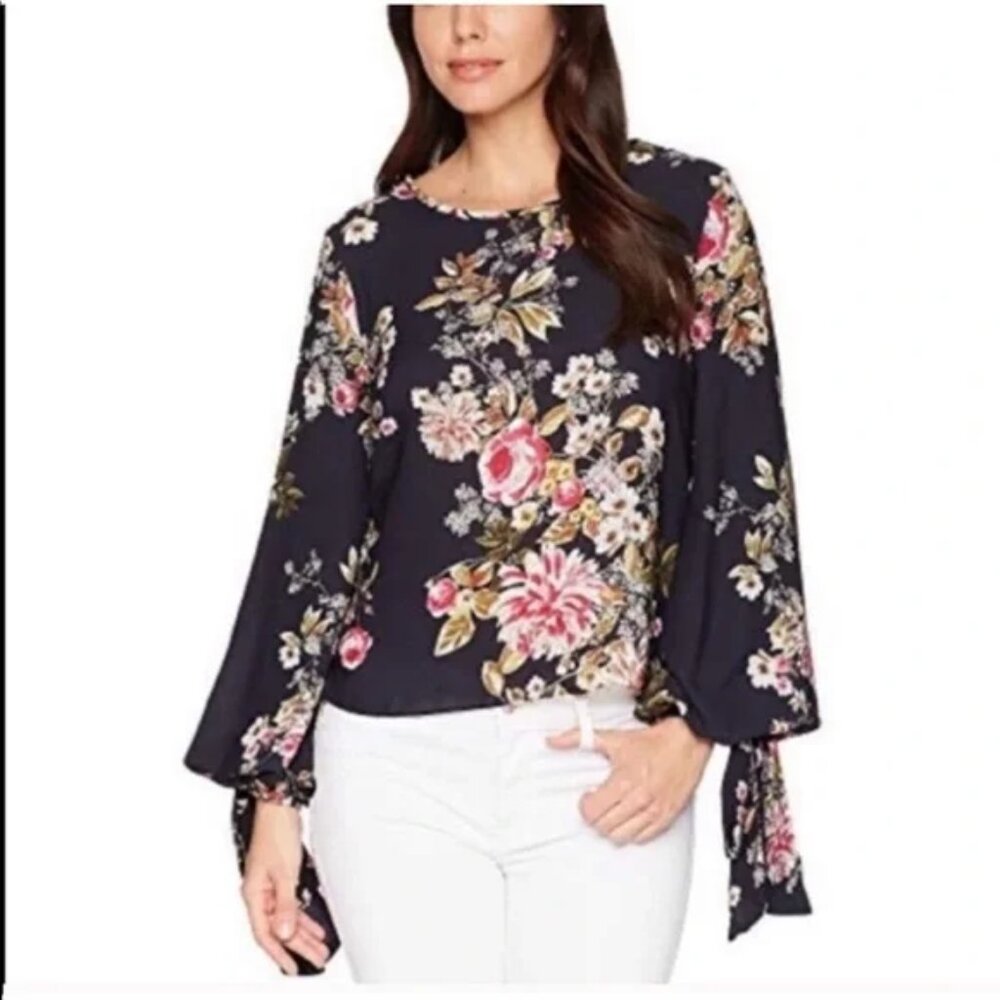 Vince Camuto top with bell sleeves